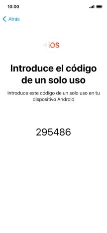 Seguir las indicaciones de la pantalla y de la app 