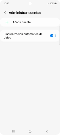 Pulsa Añadir cuenta.