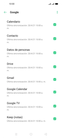Pulsa la tecla de inicio para terminar y regresar a la pantalla de inicio.