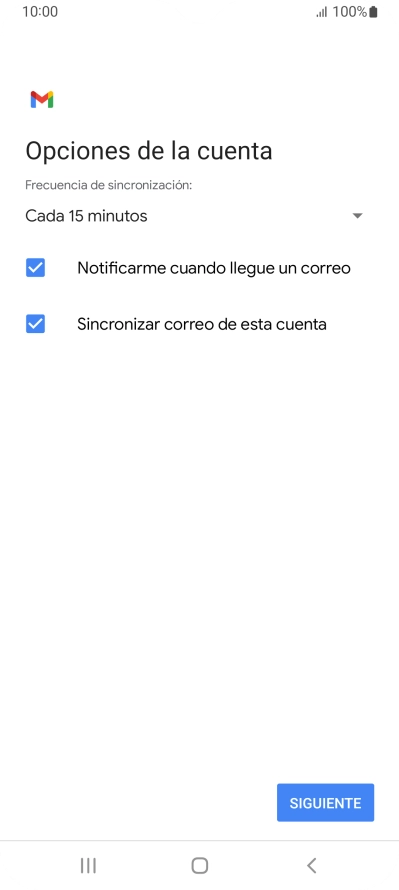 Pulsa la lista desplegable bajo 