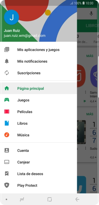 Pulsa Mis aplicaciones y juegos.