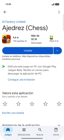 Desliza el dedo hacia arriba desde la parte inferior de la pantalla para terminar y volver a la pantalla de inicio.