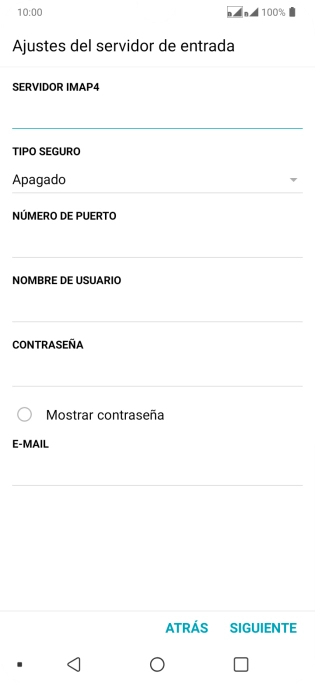 Pulsa la lista desplegable bajo 