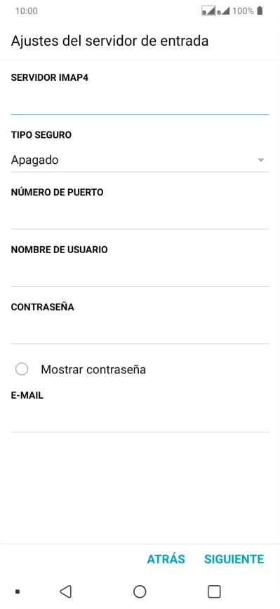 Pulsa la lista desplegable bajo 
