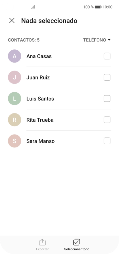 Pulsa Seleccionar todo.