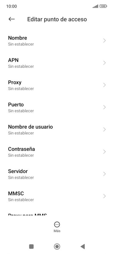 Pulsa Nombre.