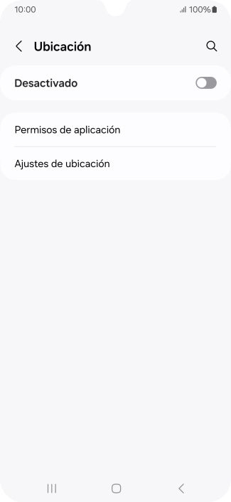 Pulsa el indicador para activar o desactivar la función.