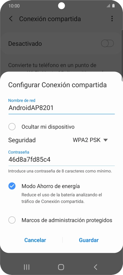 Pulsa en el campo bajo 