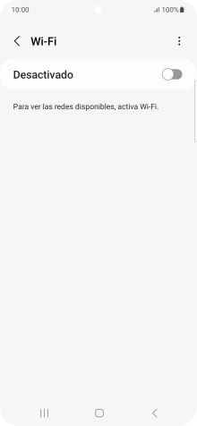 Pulsa el indicador para activar la función.