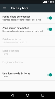 Pulsa la tecla de inicio para terminar y regresar a la pantalla de inicio.