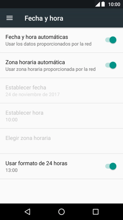 Pulsa la tecla de inicio para terminar y regresar a la pantalla de inicio.