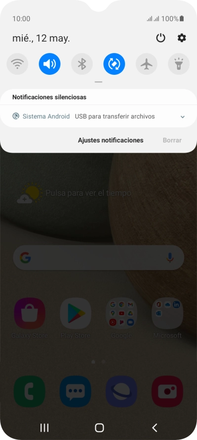 Pulsa Sistema Android.