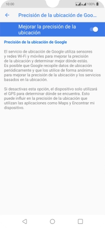 Pulsa el indicador junto a 