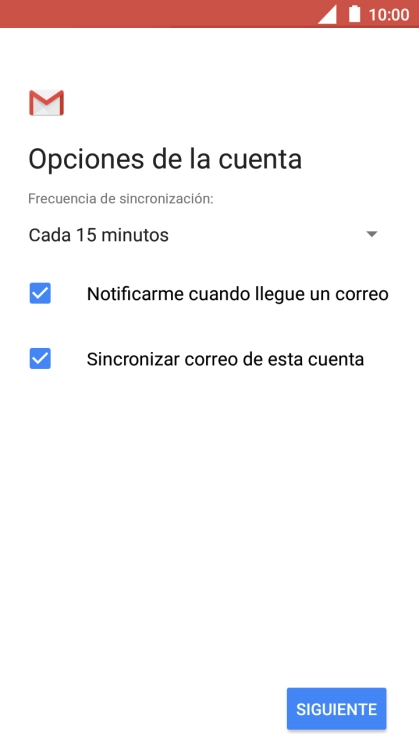 Pulsa la lista desplegable bajo 