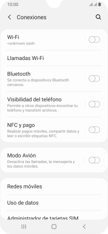 Pulsa Wi-Fi.