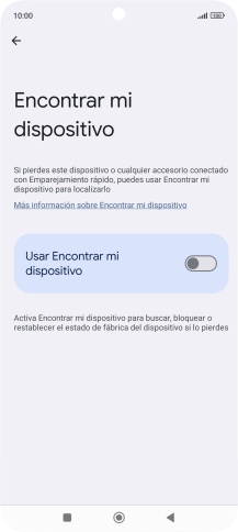 Pulsa el indicador junto a 