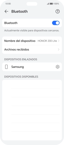 Desliza el dedo hacia arriba desde la parte inferior de la pantalla para terminar y volver a la pantalla de inicio.