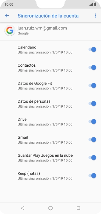 Pulsa la tecla de inicio para terminar y regresar a la pantalla de inicio.