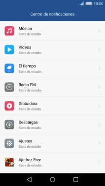 Pulsa la app deseada.