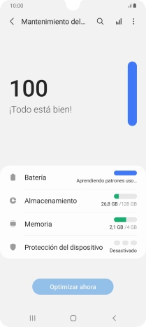 Pulsa Batería.