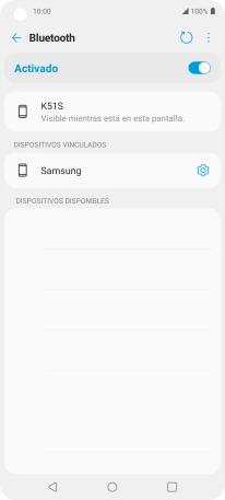 Pulsa la tecla de inicio para terminar y regresar a la pantalla de inicio.