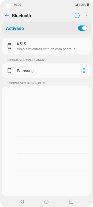 Pulsa la tecla de inicio para terminar y regresar a la pantalla de inicio.