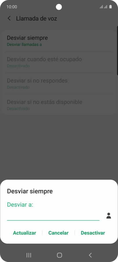 Pulsa Desactivar.