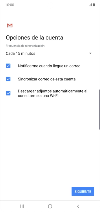 Pulsa la lista desplegable bajo 