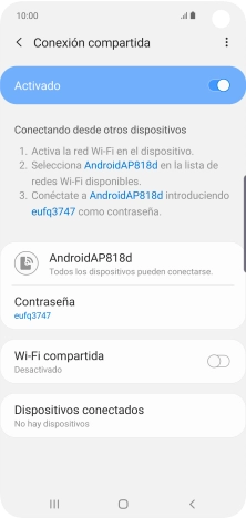 Pulsa la tecla de inicio para terminar y regresar a la pantalla de inicio.
