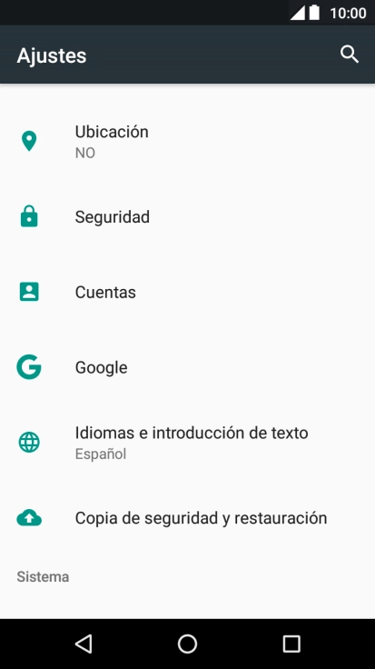 Pulsa Ubicación.