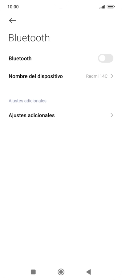 Pulsa el indicador junto a 