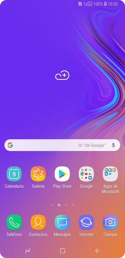 Cuando el icono de carga de batería aparece en la pantalla, el teléfono se está cargando.