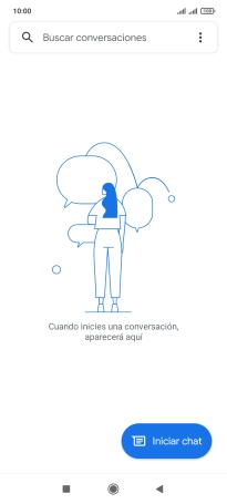 Pulsa Iniciar chat.