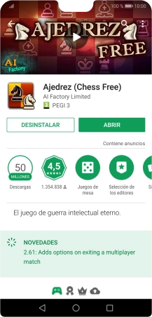 Pulsa DESINSTALAR.