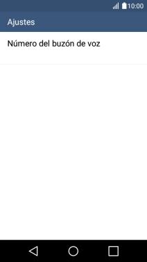 Pulsa la tecla de inicio para terminar y regresar a la pantalla de inicio.