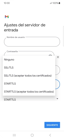 Pulsa SSL/TLS.