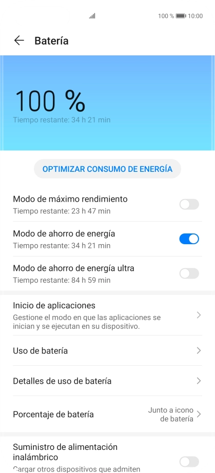 Desliza el dedo hacia arriba desde la parte inferior de la pantalla para terminar y volver a la pantalla de inicio.