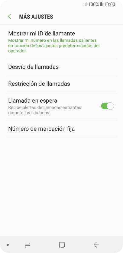 Pulsa el indicador junto a 