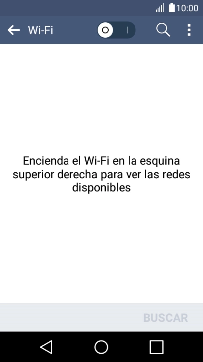 Pulsa el indicador junto a 