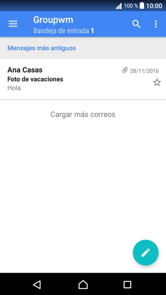 Pulsa la tecla de inicio para terminar y regresar a la pantalla de inicio.