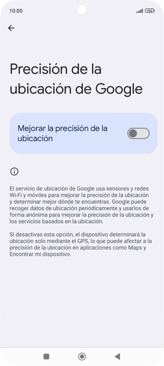 Si pulsas el indicador junto a 