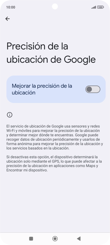 Si pulsas el indicador junto a 