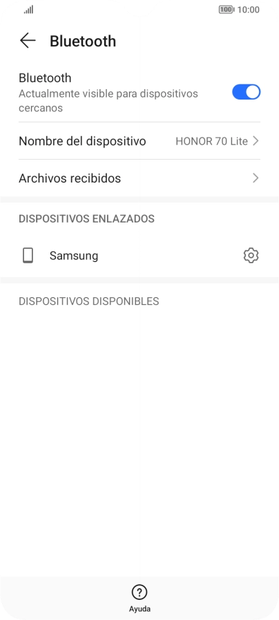 Desliza el dedo hacia arriba desde la parte inferior de la pantalla para terminar y volver a la pantalla de inicio.