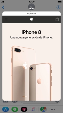 Pulsa con intensidad en la pantalla para ver una sección del contenido deseado.