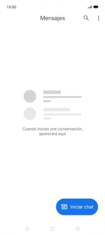 Pulsa Iniciar chat.
