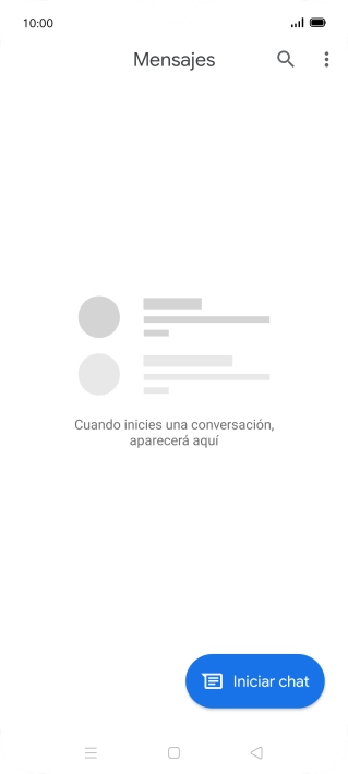 Pulsa Iniciar chat.