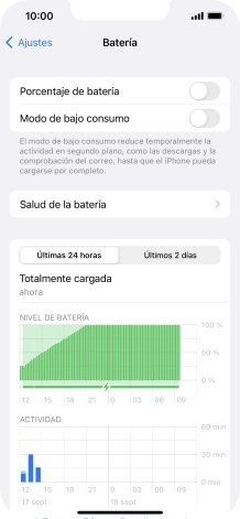 Pulsa el indicador junto a 