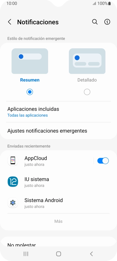 Pulsa Más.
