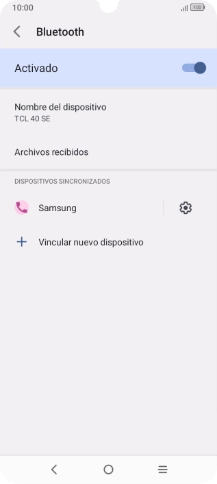 Pulsa la tecla de inicio para terminar y regresar a la pantalla de inicio.