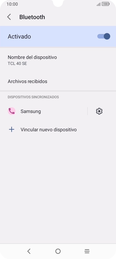 Pulsa la tecla de inicio para terminar y regresar a la pantalla de inicio.